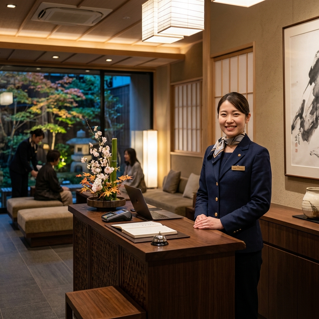 ホテル・旅館 ユニフォーム着用イメージ